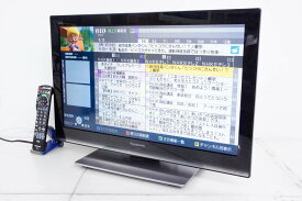 【中古】C Panasonicパナソニック 26V型 地上デジタルハイビジョン液晶テレビ VIERAビエラ TH-L26X3-K ブラック