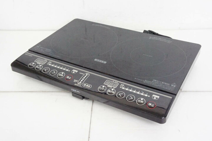 楽天市場】【中古】C YAMAZEN山善 2口IH調理器 YEM-W1456 : エスネット 