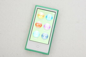 【中古】Appleアップル 第7世代 iPod nano 16GB グリーン MD478J
