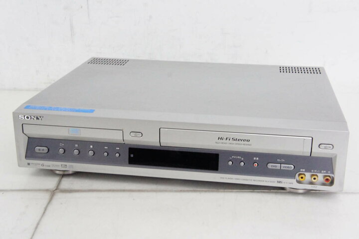 楽天市場】【中古】SONYソニー VHSビデオデッキ一体型DVDプレーヤー  