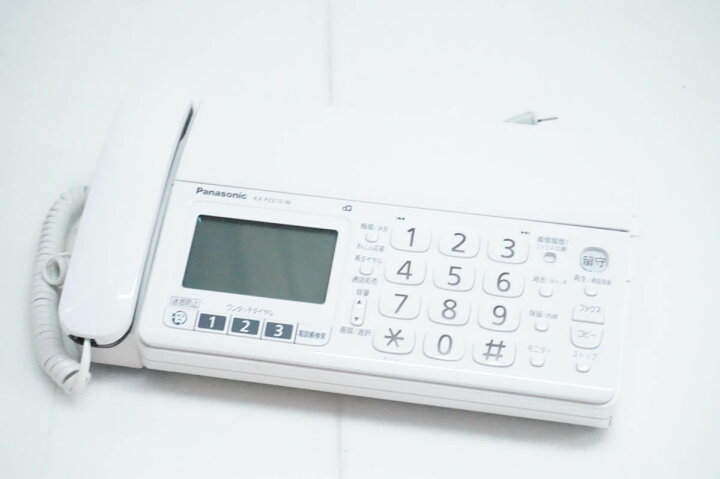 楽天市場】【中古】Panasonicパナソニック 普通紙ファックス 
