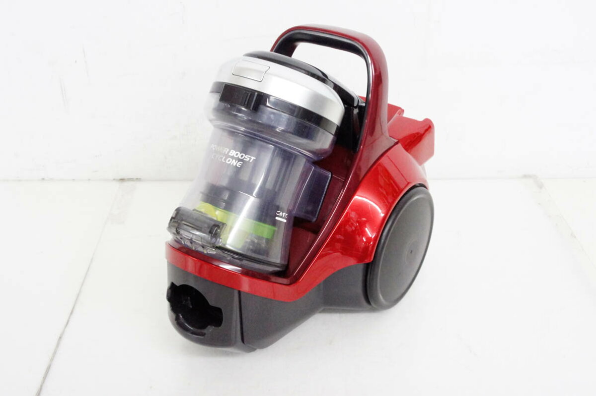 中古】日立 掃除機 パワかる サイクロン式 本体日本製 軽量ボディ 自走式
