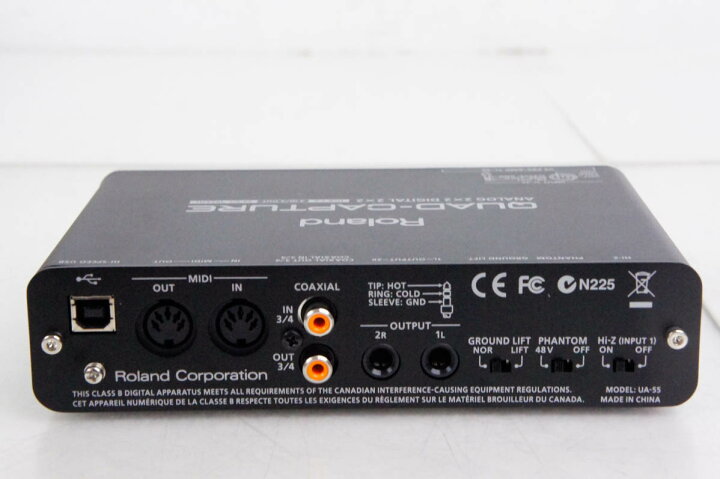 楽天市場】【中古】Rolandローランド USBオーディオインターフェイス  