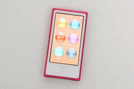 【中古】Appleアップル 第7世代 iPod nano 16GB ピンク MD475J