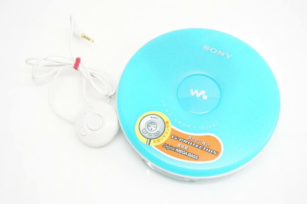 【中古】SONYソニー CD Walkman ウォークマン D-EJ002 ポータブルオーディオ CDプレーヤー