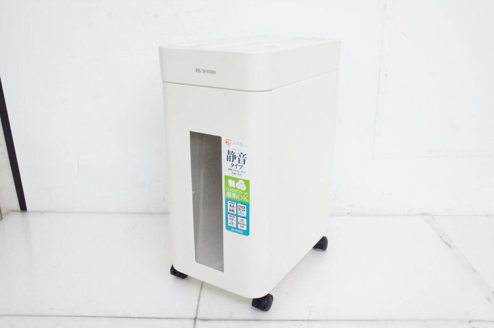 楽天市場】【中古】アイリスオーヤマ 電動シュレッダー PS8HMI クロス 