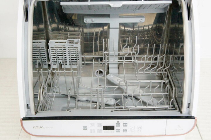 楽天市場】【中古】AQUAアクア 食器洗い機 送風乾燥機能付き ADW-GM2 