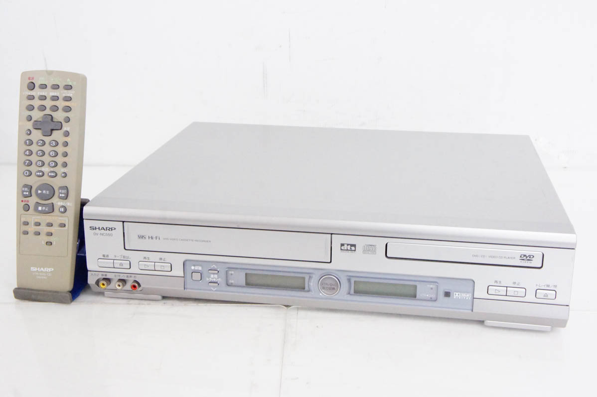楽天市場】【中古】SHARPシャープ VTR一体型DVDビデオプレーヤー DVD