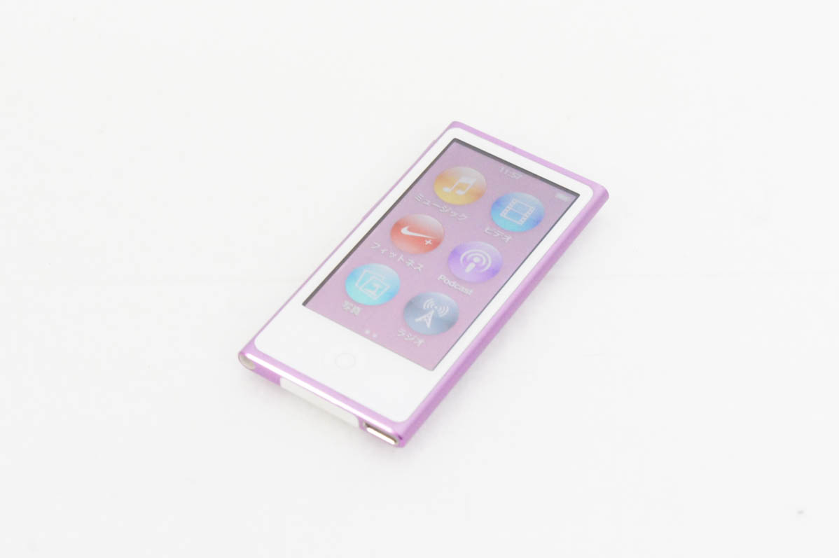 楽天市場】【中古】Appleアップル 第7世代 iPod nano 16GB パープル