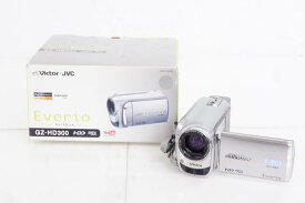 【中古】C JVC Victorビクター エブリオEverio ハイビジョンデジタルビデオカメラ HDDタイプ GZ-HD300