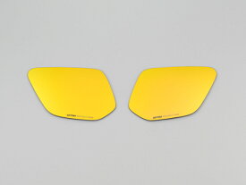 29723 DAYTONA デイトナ ハイビジ貼り付けタイプミラー YAMAHA1 ゴールド 宅急便コンパクト発送