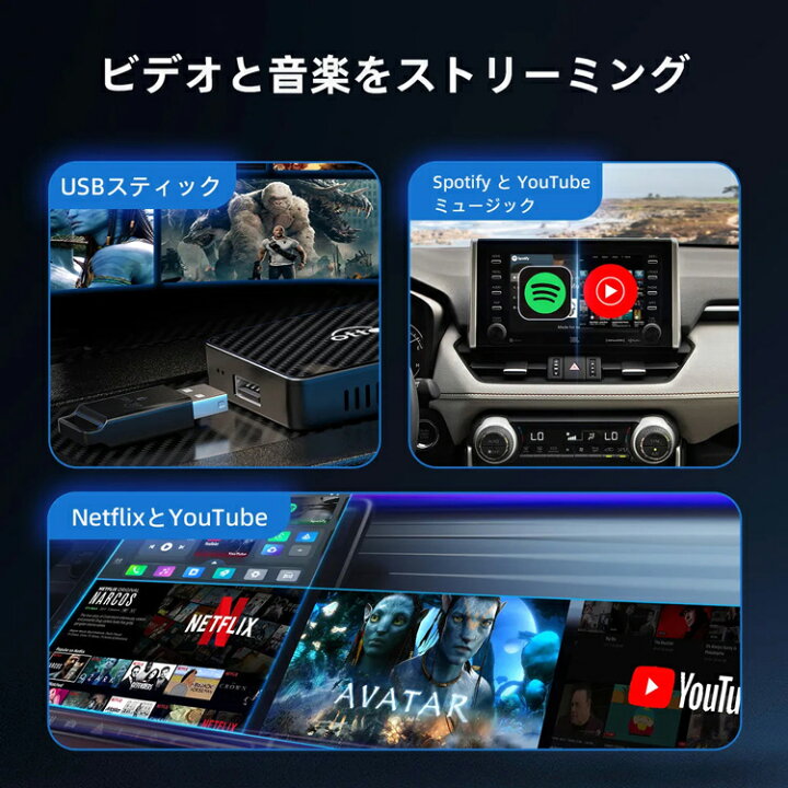 楽天市場】【正規品】オットキャスト Play2Video Pro 2024新型 CA400-S 