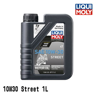 LIQUI MOLY L 2֎ԗp GWIC 1754 Motorbike STREET 4T 10W-30 4TCNIC 1b^[