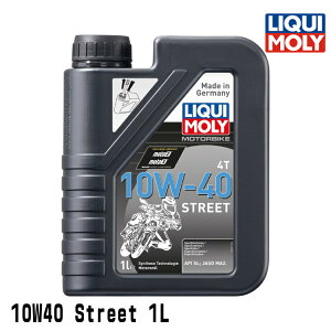 LIQUI MOLY L 2֎ԗp GWIC 1755 Motorbike STREET 4T 10W-40 4TCNIC 1b^[
