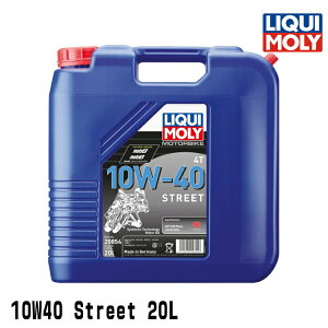 LIQUI MOLY L 2֎ԗp GWIC 20854 Motorbike STREET 4T 10W-40 4TCNIC 20b^[