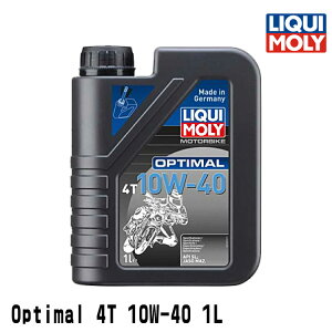 LIQUI MOLY L 2֎ԗp GWIC 21862 Motorbike Optimal 4T 10W-40 1L 4TCNIC 1b^[
