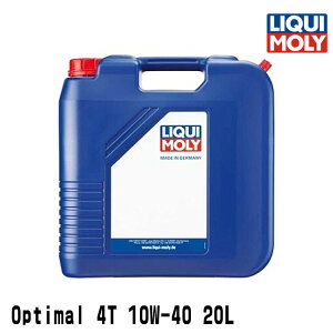 LIQUI MOLY L 2֎ԗp GWIC 21864 Motorbike Optimal 4T 10W-40 20L 4TCNIC 20b^[