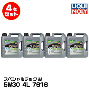 LIQUIMOLY ���L�����l�� ���Y�ԁE�A�����J�Ԍ��� �X�y�V�����e�b�NAA 4L 5W30 ������ 7616 4�{�Z�b�g