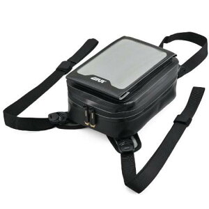 63443 DAYTONA デイトナ GIVI ジビ タンクバッグ 防水 3L スマホホルダー付き ベルト固定 CANYONシリーズ GRT729 ブラック