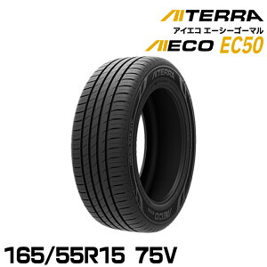 �y�V�i/���K�i�z�A�C�V�� �A�C�e�� AIECO EC50 165/55R15 75V �ă^�C�� AISIN AITERRA