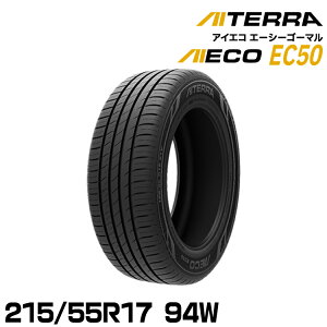 �y�V�i/���K�i�z�A�C�V�� �A�C�e�� AIECO EC50 215/55R17 94W �ă^�C�� AISIN AITERRA