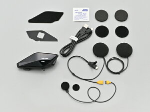 25041 DAYTONA �f�C�g�i DT-E2 ���C���[�}�C�N���j�b�g/�C���J��/�ő�6�l�����ʘb/�o�b�N�O���E���h�~���[�W�b�N/Bluetooth6.0/�h���h�oIP67/1��