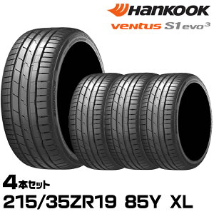 ���K�i �n���R�b�N Ventus S1 evo3�iK127�j 215/35ZR19 85Y XL 4�{�Z�b�g �T�}�[�^�C�� �x���^�X�G�X�����G�{3 1024293 HANKOOK