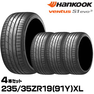 ���K�i �n���R�b�N Ventus S1 evo3�iK127�j 235/35ZR19 (91Y) XL 4�{�Z�b�g �T�}�[�^�C�� �x���^�X�G�X�����G�{3 1024295 HANKOOK