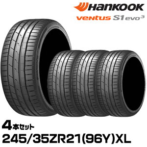 ���K�i �n���R�b�N Ventus S1 evo3�iK127�j 245/35ZR21 (96Y) XL 4�{�Z�b�g �T�}�[�^�C�� �x���^�X�G�X�����G�{3 1024265 HANKOOK