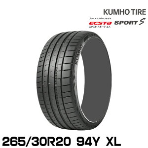 �N���z�^�C�� �G�N�X�^ �X�|�[�cS PS72�y265/30R20 94Y XL�zKUMHO ECSTA SPORT S