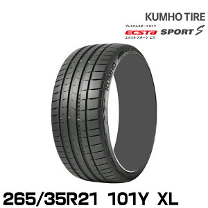 �N���z�^�C�� �G�N�X�^ �X�|�[�cS PS72�y265/35R21 101Y XL�zKUMHO ECSTA SPORT S