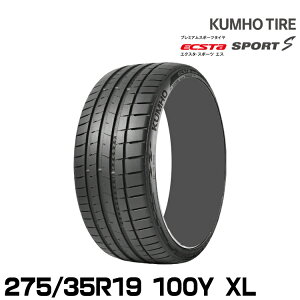 �N���z�^�C�� �G�N�X�^ �X�|�[�cS PS72�y275/35R19 100Y XL�zKUMHO ECSTA SPORT S