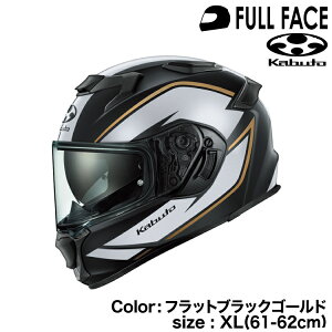 OGK KABUTO KAMUI-5 TORZA(�J���C5 �g���U)�t���b�g�u���b�N�S�[���h/L(59-60cm)�I�[�W�[�P�[�J�u�g