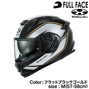 OGK KABUTO KAMUI-5 TORZA(�J���C5 �g���U)�t���b�g�u���b�N�S�[���h/M(57-58cm)�I�[�W�[�P�[�J�u�g
