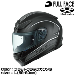 OGK KABUTO SHUMA NOVA �t���b�g�u���b�N�K�����^ L(59-60cm) �V���[�}�m���@