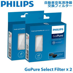 ��2�Z�b�g�� �t�B���b�v�X PHILIPS �����ԗp �ԍڋ�C����� GoPure Slimline 230�p�����t�B���^�[ GSF80X80X1