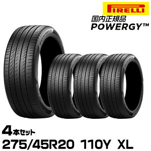 ���K�i �s���� �p���W�[ 275/45R20 110Y XL 4�{�Z�b�g �T�}�[�^�C�� PIRELLI POWERGY 4010600