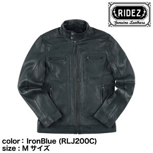 RIDEZ CLUBS JACKET IronBlue (RLJ200C-M) MTCY/U[WPbg