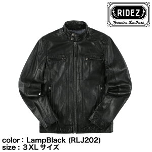 RIDEZ CLUBS JACKET LampBlack (RLJ202) 3XLTCY/U[WPbg