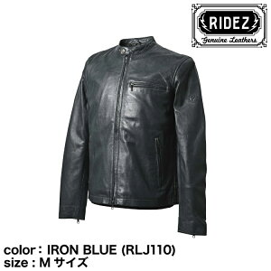 RIDEZ ACE JACKET IRON BLUE (RLJ110) M�T�C�Y/�V���O�����C�_�[�X�W���P�b�g