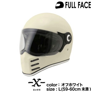 ���C�Y X �w�����b�g/ �I�t�z���C�g/L�T�C�Y(59-60cm����)/�t���t�F�C�X RIDEZ HELMET