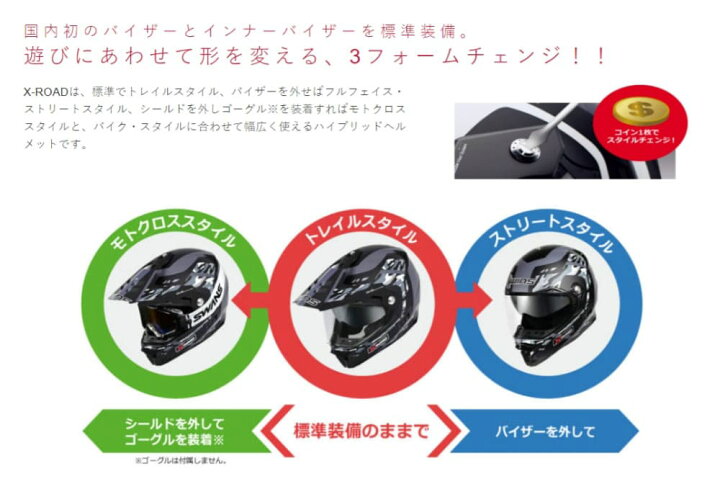 楽天市場】wins ウインズ オフロードヘルメット X-ROAD3 COMBAT G53  