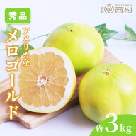 【今季最終・指定日不可】メロゴールド 約3kg フルーツ ギフト 果物 詰め合わせ 高級フルーツ 渋谷西村 …