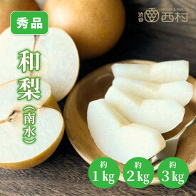 和梨 選べる品種 重さ 1kg 2kg 3kg お祝い 果物 詰め合わせ 高級フルーツ 渋谷西村 産地厳選 送料無料 フルーツギフト お供え 御供 プレゼント 内祝 誕生日 お見舞い 高級 贈答 贈り物 引越祝 退院祝 プレミアム 南水梨