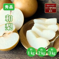 和梨 選べる品種 重さ 1kg 2kg 3kg お祝い 果物 詰め合わせ 高級フルーツ 渋谷西村 産地厳選 送料無料 フ…