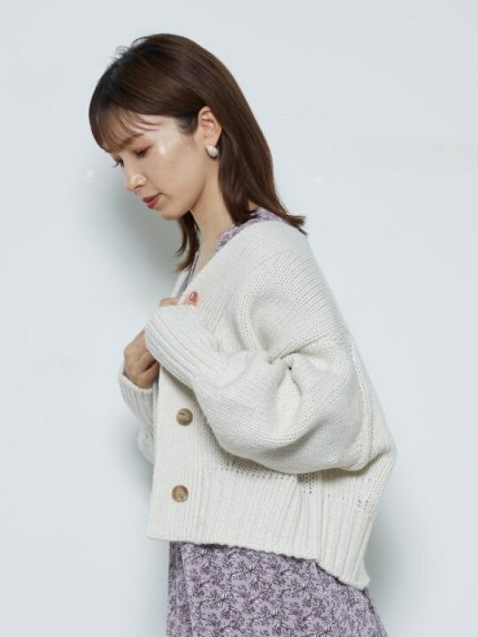 楽天市場】【SALE／50%OFF】Sustainableローゲージカーディガン SNIDEL 