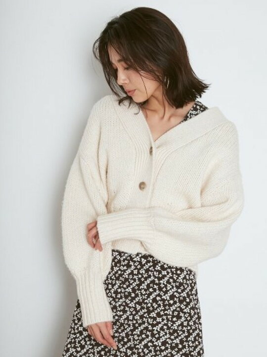 楽天市場】【SALE／50%OFF】Sustainableローゲージカーディガン SNIDEL  