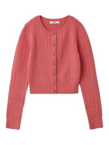 �ySALE�^40%OFF�z���^���{�^���j�b�g�J�[�f�B�K�� SNIDEL �X�i�C�f�� �g�b�v�X �J�[�f�B�K�� �s���N �O���[�yRBA_E�z�y���������z[Rakuten Fashion]