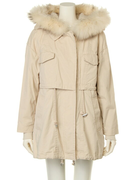 楽天市場】【SALE／40%OFF】ファーモッズコート SNIDEL スナイデル  