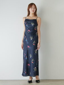 �ySALE�^50%OFF�z�h���[�v�i���[�L���~�����s�[�X SNIDEL �X�i�C�f�� �����s�[�X�E�h���X �����s�[�X �l�C�r�[�yRBA_E�z�y���������z[Rakuten Fashion]